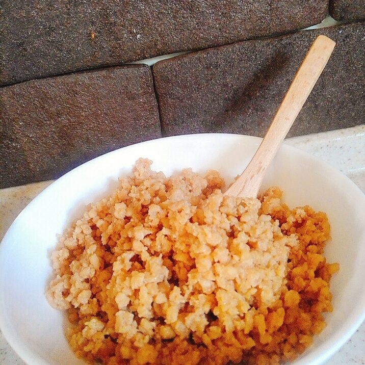 ご飯が美味しい~♪味しっかり!の簡単♪鶏そぼろ☆